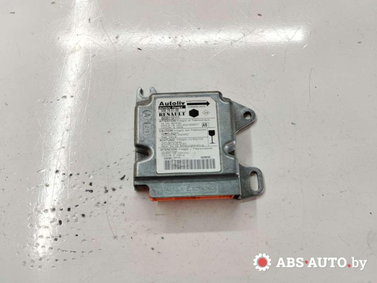блок AirBag Renault Kangoo 1 поколение 2003, 1.5 л., дизель, МКПП, 550760100, 8200112111 - фото №1