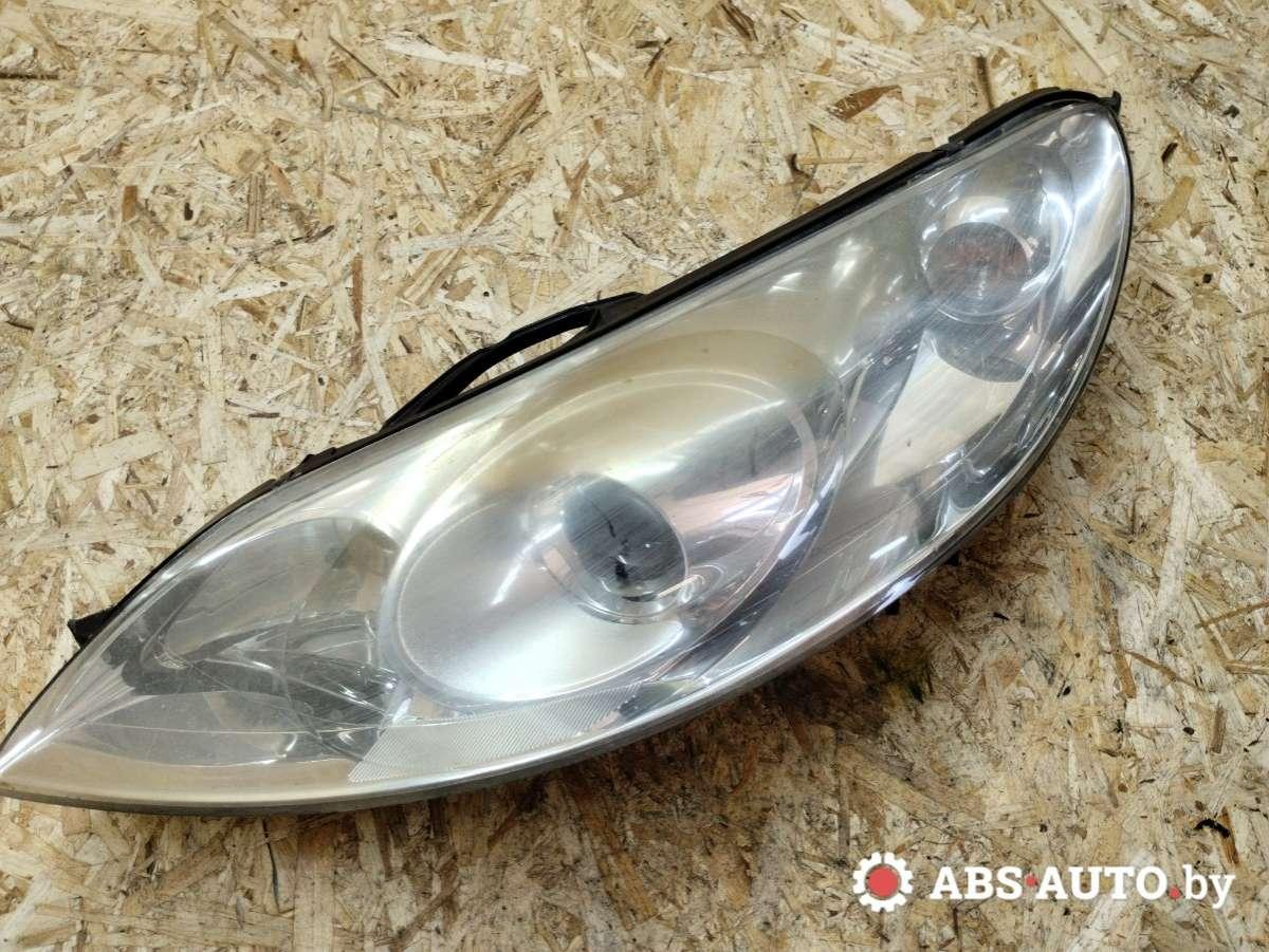 фара левая Peugeot 407 1 поколение 2005, 0301213601, 9660236280 - фото №1