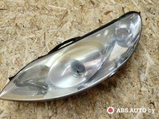 фара левая Peugeot 407 1 поколение 2005, 0301213601, 9660236280
