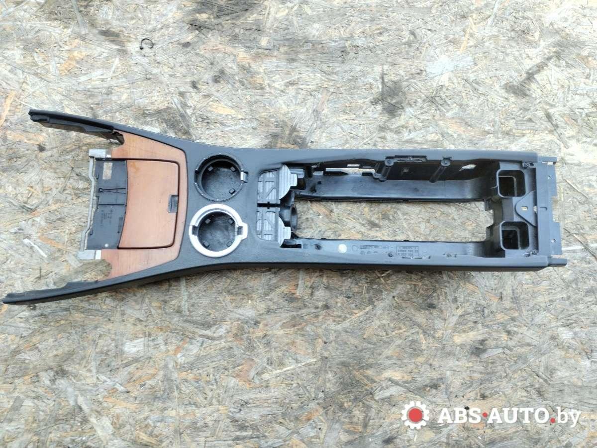 рамка обрамление кулисы BMW 7 серия E65/E66/E67 2004, 3.6 л., бензин, АКПП, седан, E082050025, E082050023, 51168223326, 511658450713, 82233275116, 313450100 - фото №1