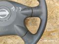 руль Nissan Primera P12 2004, 2.2 л., дизель, МКПП, хетчбэк 5 дв. - фото №5