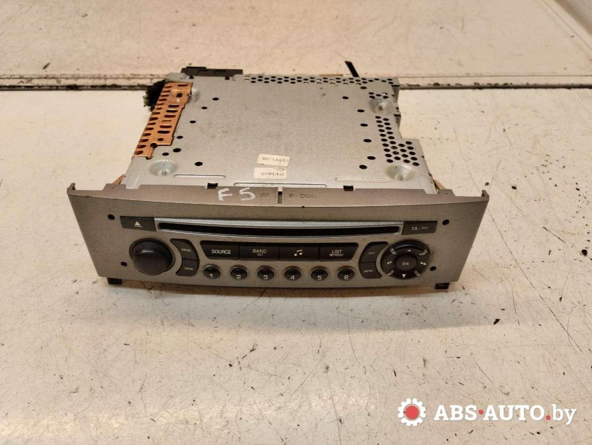 магнитола Peugeot 308 T7 2008, 1.4 л., бензин, МКПП, хетчбэк 5 дв., 96650205 - фото №1