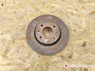 диск тормозной передний Mitsubishi Carisma 1 поколение [рестайлинг] 2003, 1.9 л., дизель, МКПП, хетчбэк 5 дв.