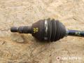 полуось передняя левая (приводной вал, ШРУС) Opel Astra H 2006, 1.6 л., дизель - фото №2