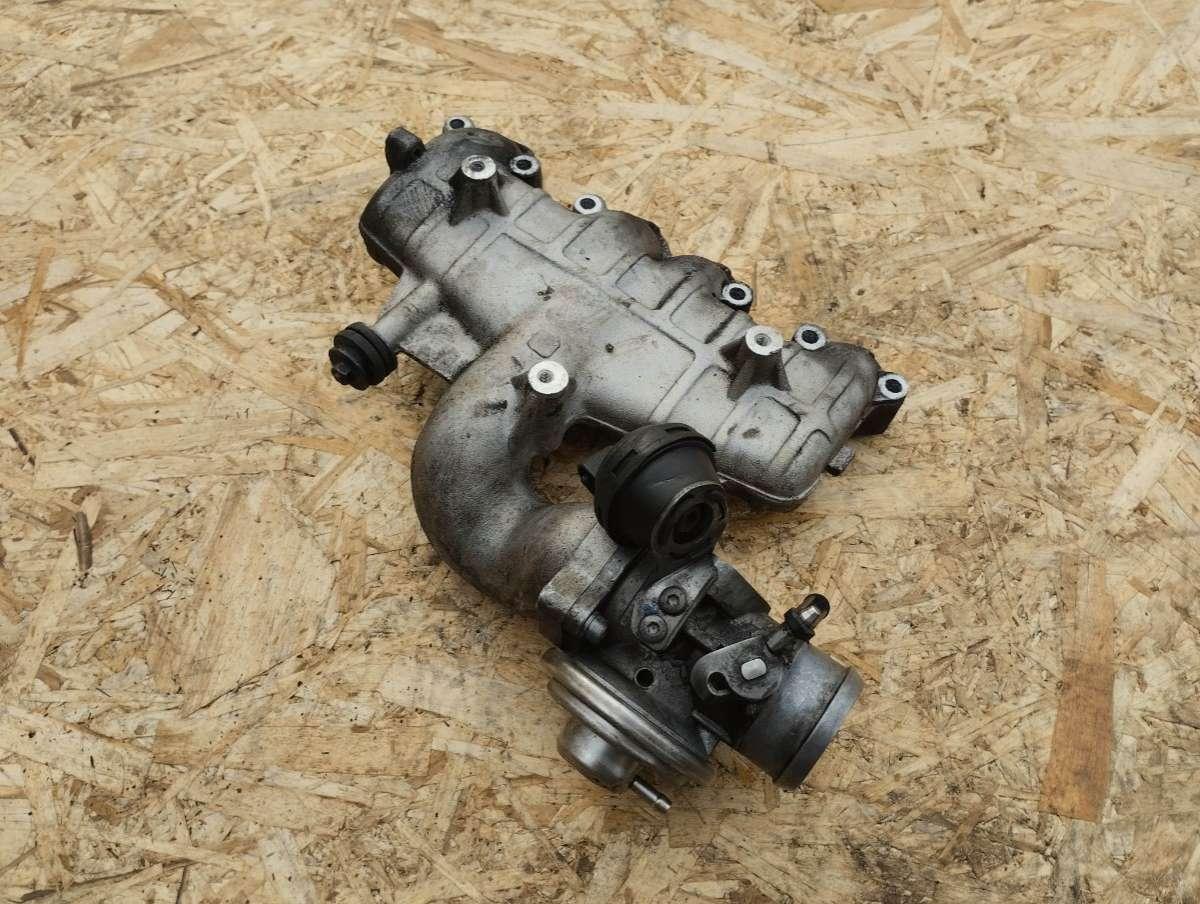 коллектор впускной Volkswagen Passat B5 2001, 1.9 л., TDi, дизель, МКПП, 038129713AP, 038131501G, 038129637B - фото №1