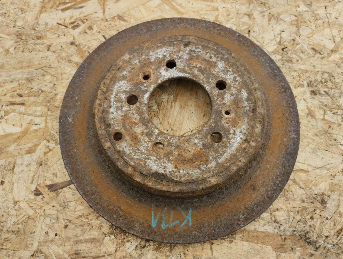 диск тормозной задний Peugeot 605 1 поколение 1992, 2.1 л., дизель, МКПП - фото №1