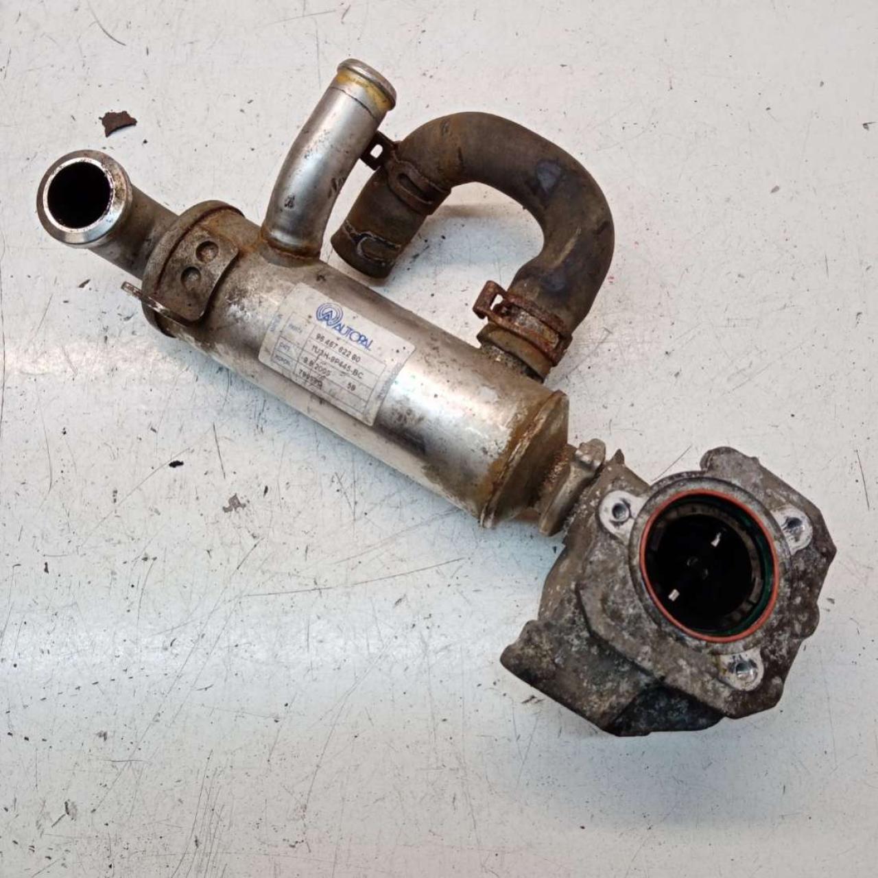 охладитель EGR / Радиатор EGR Peugeot 308 T7 2008, 1.6 л., дизель, МКПП, 79998D, 9646762280, 1U3H9P445BC - фото №1