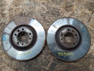 диск тормозной передний Peugeot 607 1 поколение [рестайлинг] 2006, 2.2 л., бензин, МКПП, седан