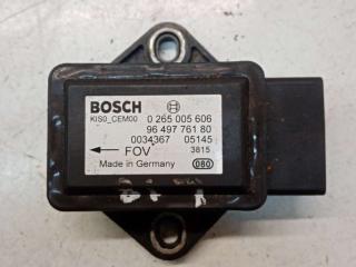 датчик ускорения Peugeot 607 1 поколение [рестайлинг] 2006, 2.2 л., бензин, МКПП, седан, 9649776180, 0265005606