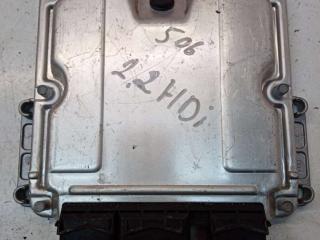 блок управления двигателем Citroen C5 1 поколение 2002, 2.2 л., HDi, дизель, 0281010886, 9645534980