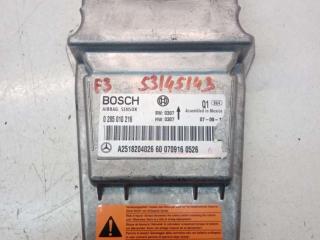 блок AirBag Mercedes-Benz R-Класс W251 [рестайлинг] 2009, 3.0 л., OM 642.950, дизель, АКПП, минивэн, 0285010216, A2518204026