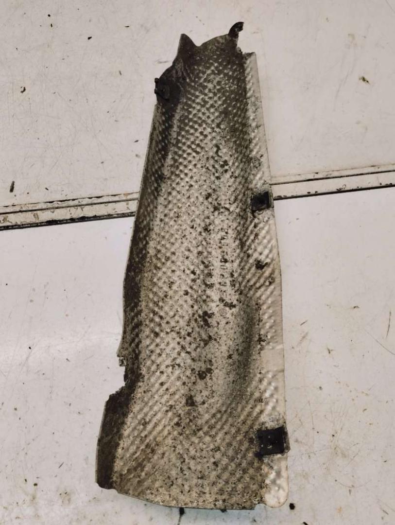 тепловой экран глушителя Mercedes-Benz S W221 5 поколение (2005-2009) 2006, 3.0 л., дизель, АКПП, 3386885Q82 - фото №1