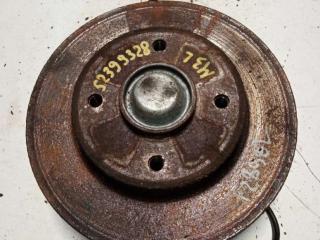 диск тормозной задний Peugeot 308 T7 2007, 1.6 л., дизель, МКПП, 9659058180