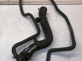 патрубок радиатора Volkswagen Polo 4 поколение 2002, 1.2 л., бензин, МКПП, 600122291E, 6Q0122101BE