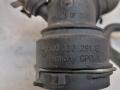 патрубок радиатора Volkswagen Polo 4 поколение 2002, 1.2 л., бензин, МКПП, 600122291E, 6Q0122101BE - фото №2