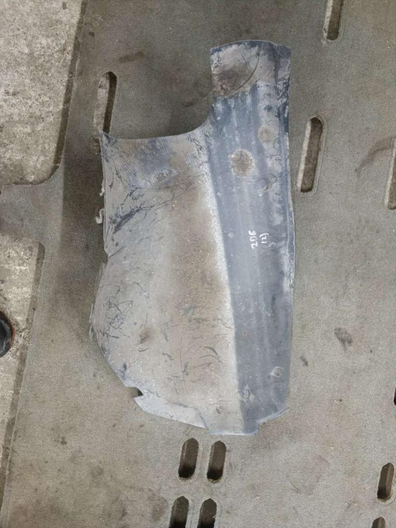 защита арок передняя левая (подкрылок) Peugeot 206 1 поколение 2000 - фото №1