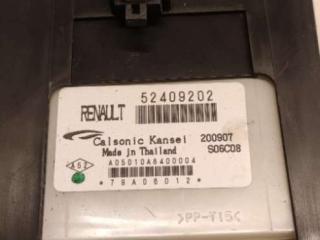 блок управления печки / климат-контроля Renault Laguna 3 поколение 2009, 2.0 л., дизель, МКПП, хетчбэк 5 дв., 52409202