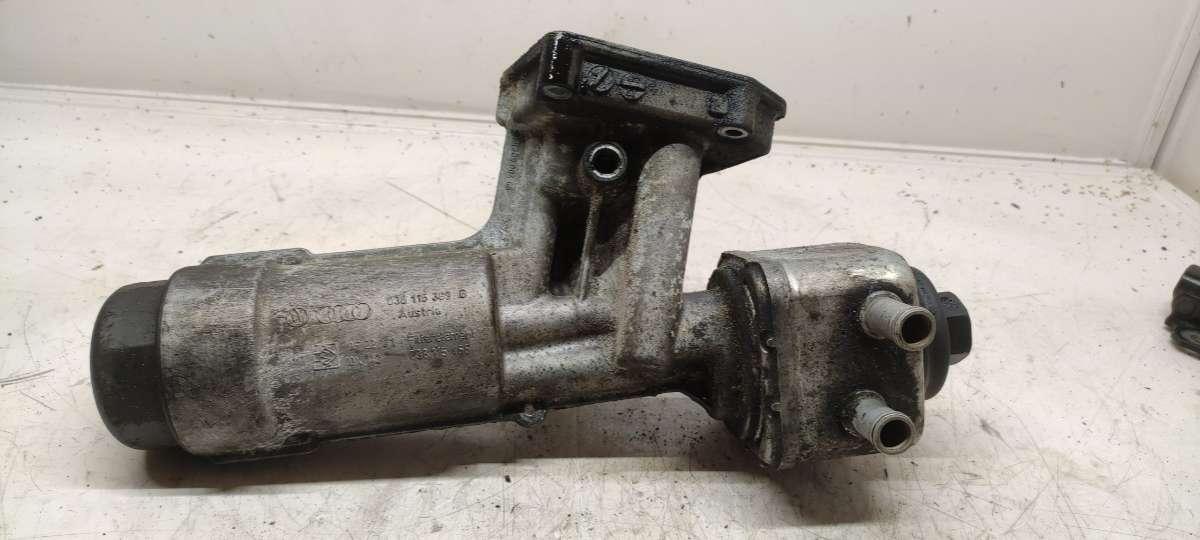 корпус масляного фильтра Audi A6 4B/C5 2000, 1.9 л., TDi, дизель, 038115389B - фото №1