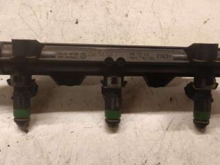 топливная рампа Volkswagen Polo 4 поколение 2002, 1.2 л., бензин, МКПП, 3214003847