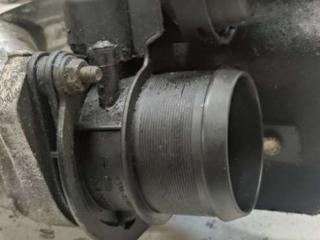 заслонка дроссельная Peugeot 307 1 поколение 2004, 2.0 л., дизель, МКПП, хетчбэк 5 дв.