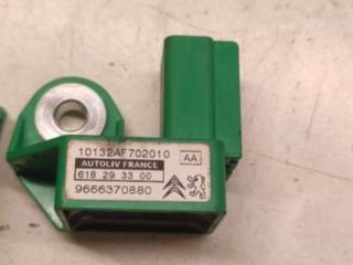 датчик удара Peugeot 308 T7 2010, 1.6 л., EP6, бензин, МКПП, синий, хетчбэк 5 дв., 9666370880, 618293300