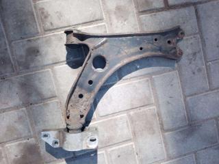 рычаг передний правый Volkswagen Caddy 3 поколение 2008, 1.9 л., BJB, дизель, МКПП, белый