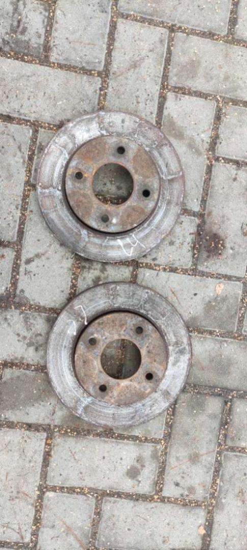 диск тормозной передний Smart Forfour 1 поколение 2005, 1.5 л., дизель, МКПП - фото №1