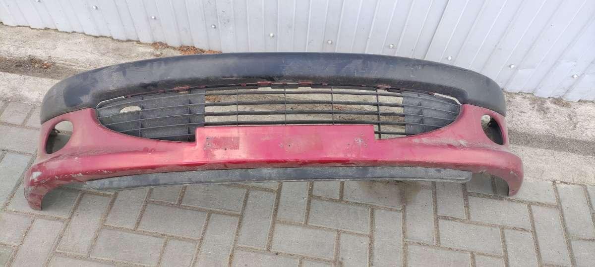 бампер передний Peugeot 206 1 поколение 2000, 1.6 л., бензин, МКПП - фото №1