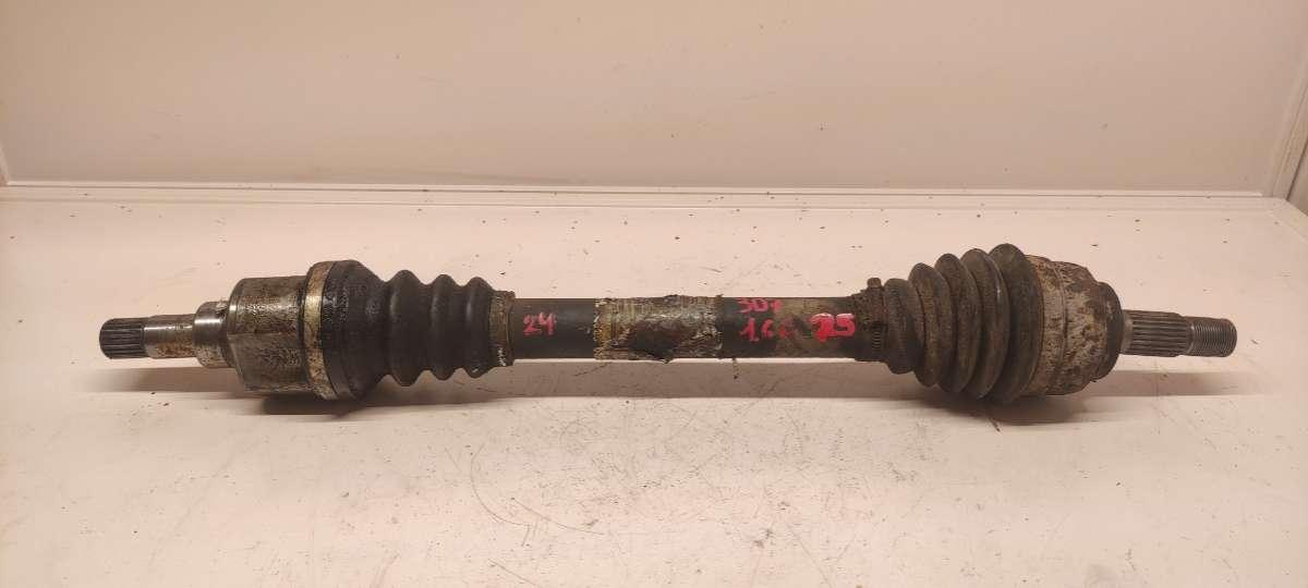 полуось передняя левая (приводной вал, ШРУС) Peugeot 307 1 поколение 2004, 1.6 л., бензин, хетчбэк 5 дв. - фото №1