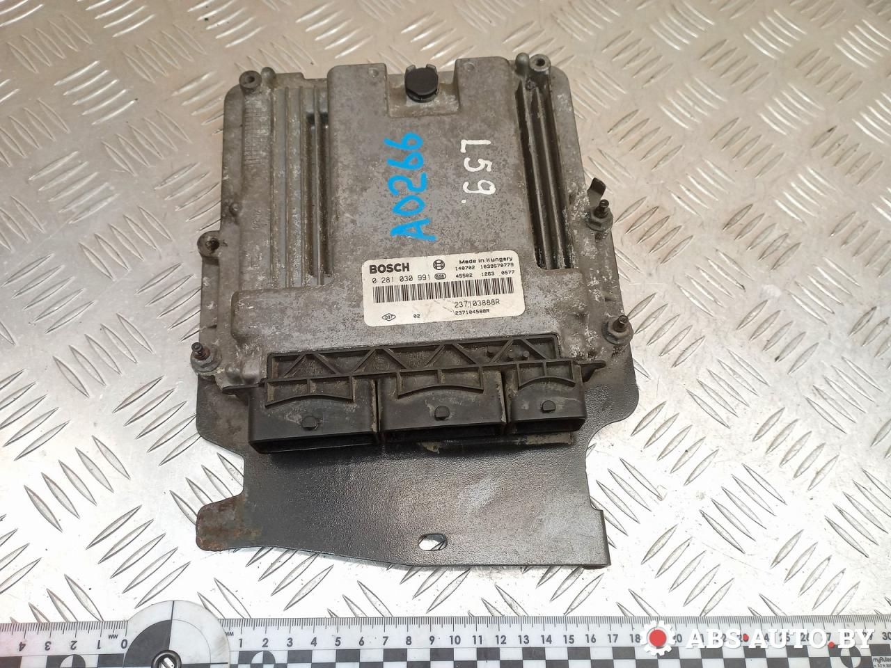 блок управления двигателем Renault Trafic 3 поколение 2016, 1.6 л., R9M 408, дизель, МКПП, микроавтобус, 0281030991, 237103888R, 231104588R - фото №1