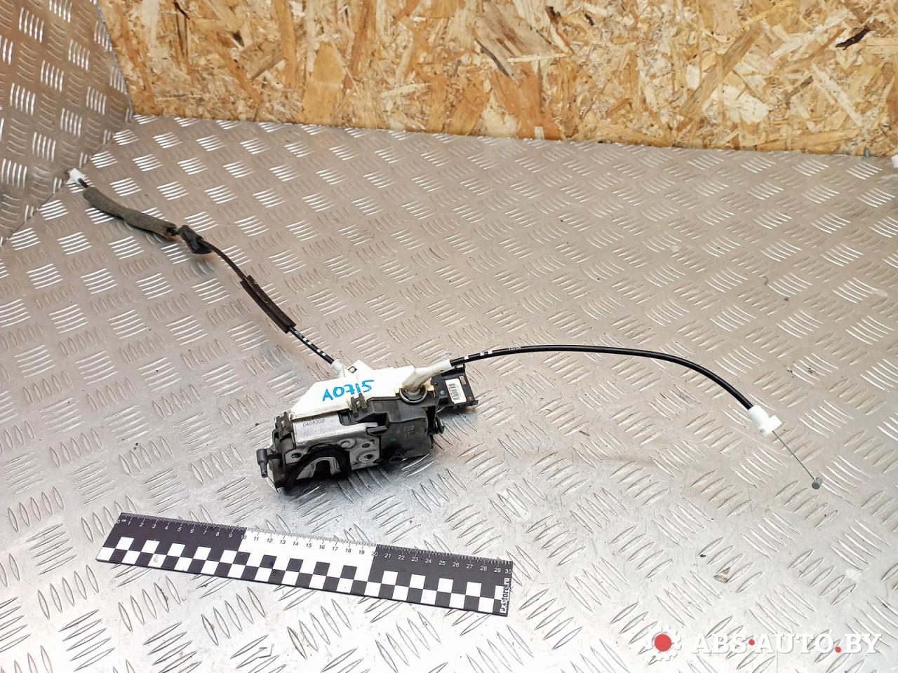 замок двери передней правой Citroen C5 2 поколение 2009, 2.2 л., дизель, МКПП, универсал, PSA574387, A01777 - фото №1