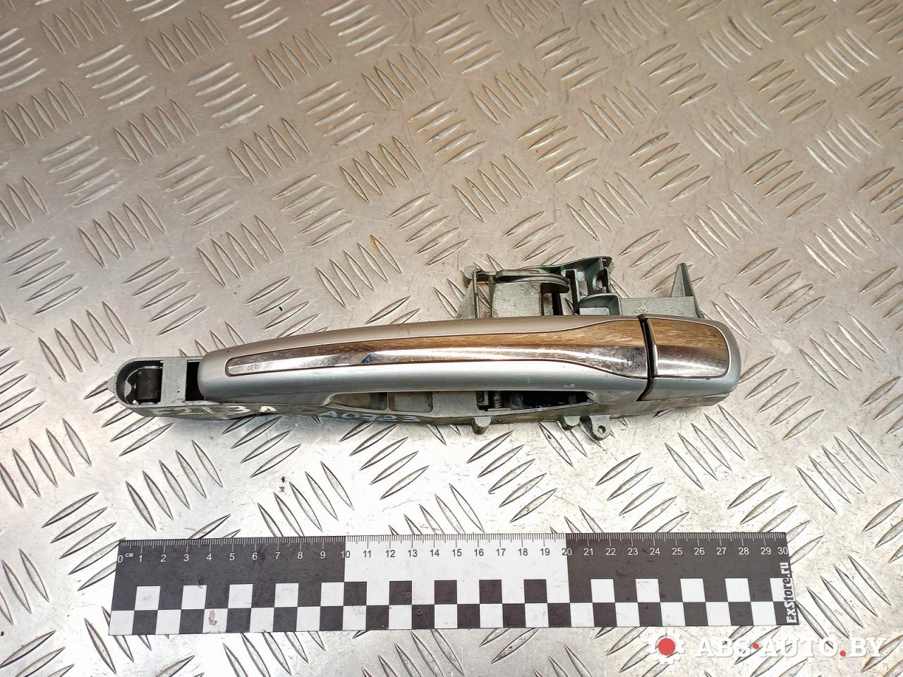 ручка наружная задняя левая Citroen C5 2 поколение 2009, 2.2 л., дизель, МКПП, универсал, 9680168680 - фото №1