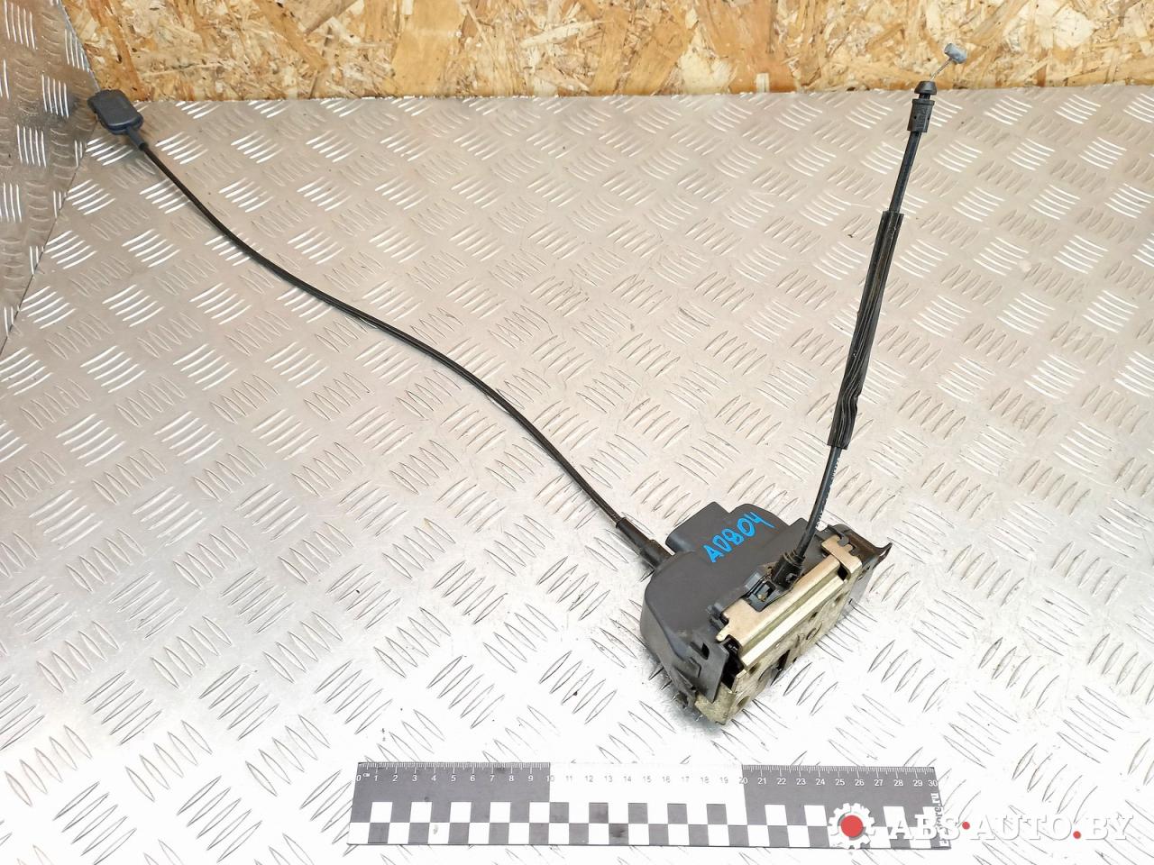 замок двери задней левой Renault Scenic 2 поколение 2005, 1.9 л., дизель, МКПП, минивэн - фото №1