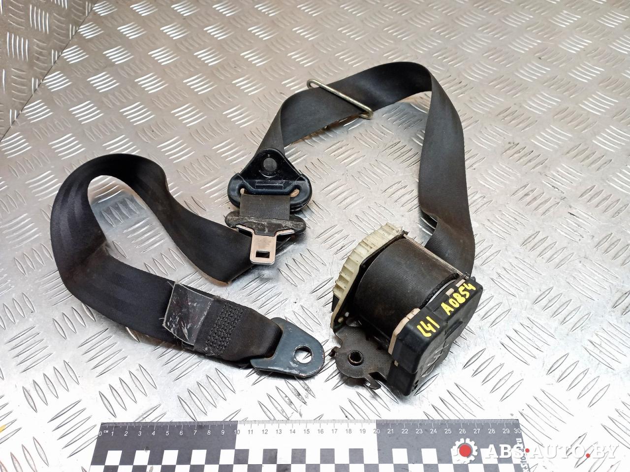 ремень безопасности Citroen C3 1 поколение 2006, 1.6 л., бензин, АКПП, хетчбэк 5 дв., E2041047, 96408406XX, 33013366 - фото №1