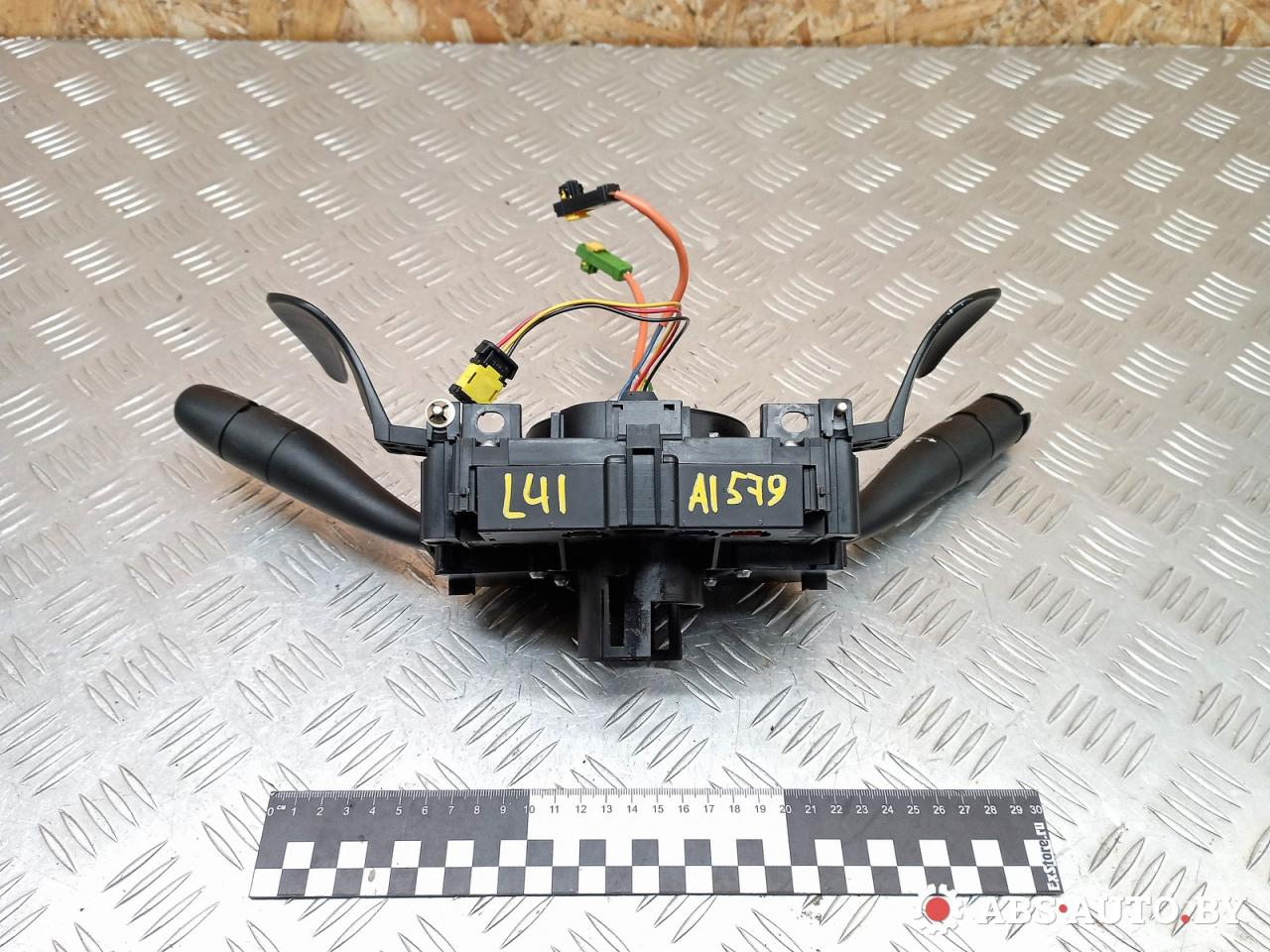 переключатель подрулевой (стрекоза) Citroen C3 1 поколение 2006, 1.6 л., бензин, АКПП, хетчбэк 5 дв., 61776902, 96474042XT, 282942 - фото №1
