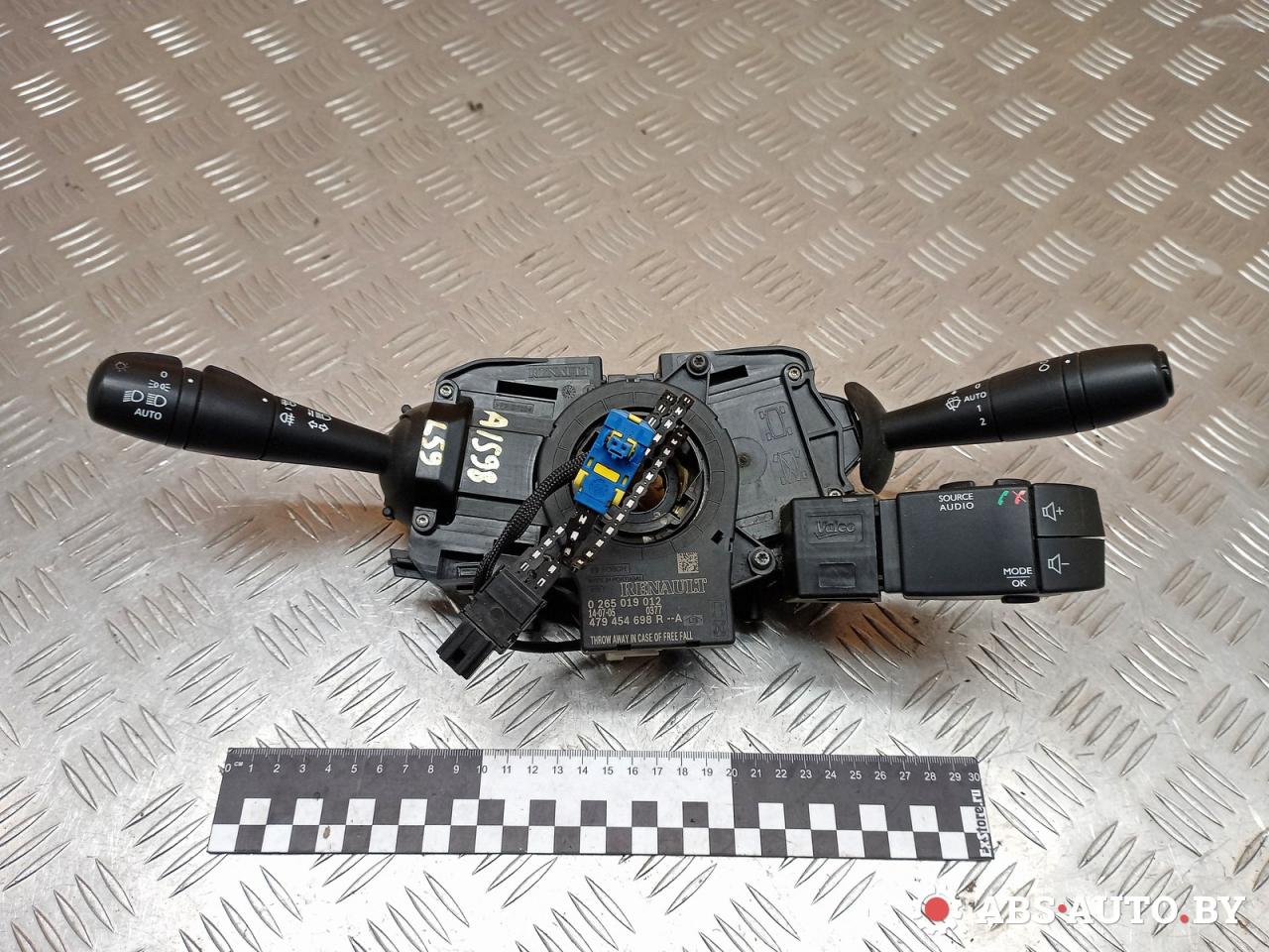 переключатель подрулевой (стрекоза) Renault Trafic 3 поколение 2016, 1.6 л., R9M 408, дизель, МКПП, микроавтобус, 255672499R, 355672499R, 0265019012, 479454698R - фото №1