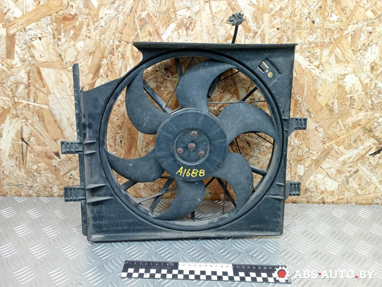 вентилятор радиатора Mercedes-Benz A-Класс W168 2001, 1.9 л., дизель, 1685000093, 0130104802, A1685050055 - фото №1