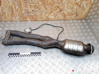 труба приемная глушителя BMW 3 серия E90/E91 [рестайлинг] 2008, 2.5 л., бензин, АКПП, кабриолет, 7553120, 2110601, 7582327