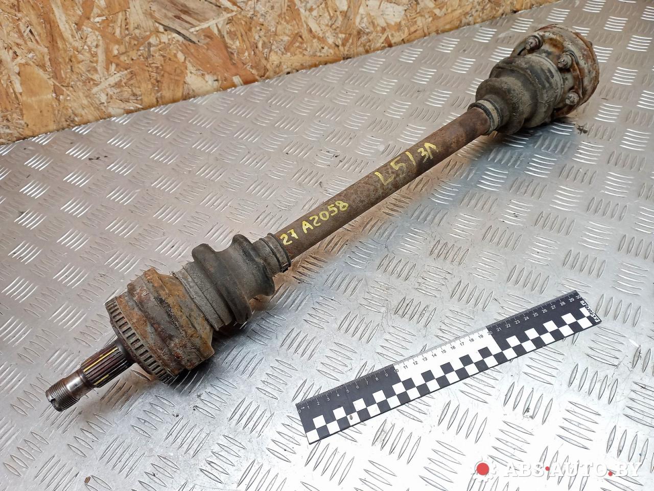 полуось задняя (приводной вал, ШРУС) Mercedes-Benz S-Класс W220 2002, 3.2 л., дизель, АКПП, седан - фото №1