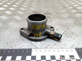 фланец (тройник) системы охлаждения Mitsubishi Pajero 3 поколение [рестайлинг] 2004, 3.2 л., 4M41, дизель, АКПП, a69d, ME203678, ME190410