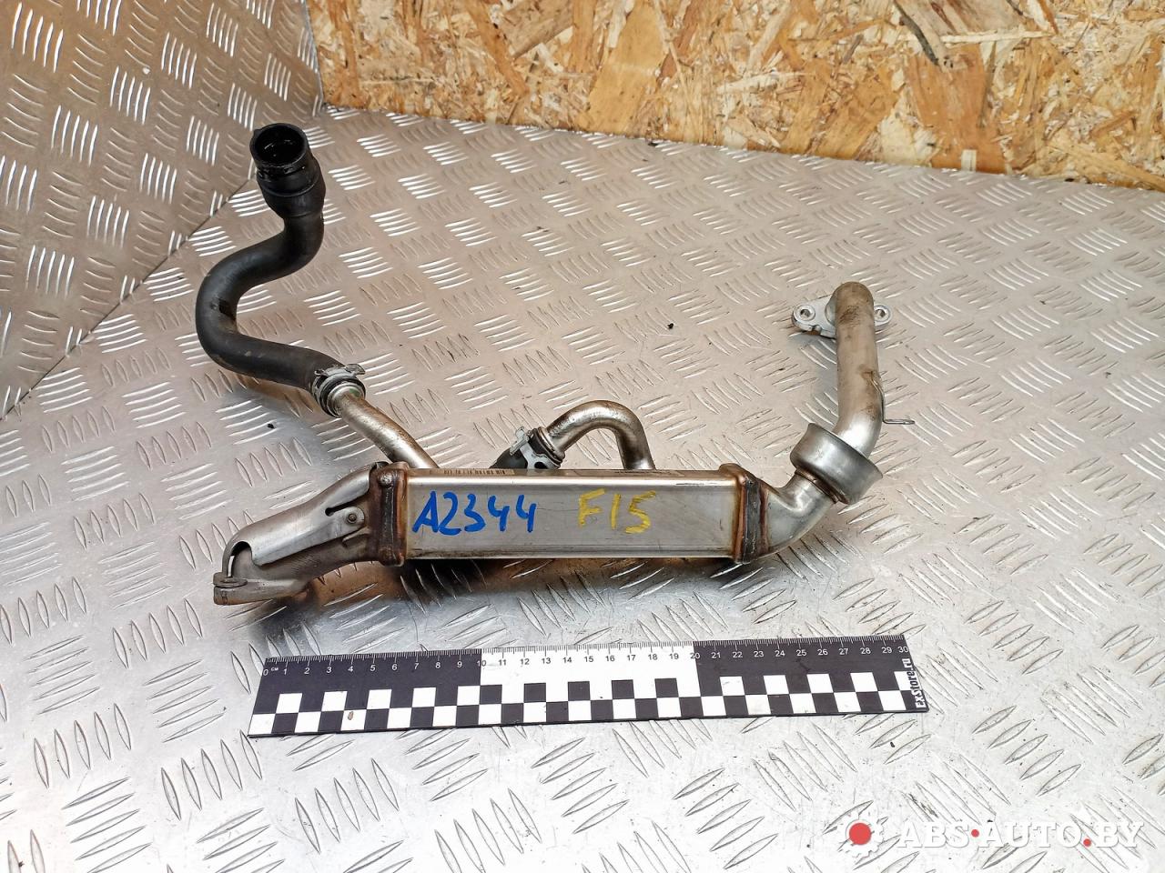 охладитель EGR / Радиатор EGR Mercedes-Benz B-Класс W245 2008, 2.0 л., OM 640.941, дизель, АКПП, A6401400875 - фото №1