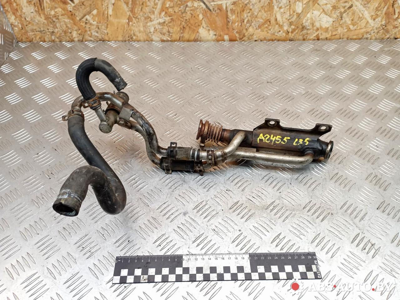 охладитель EGR / Радиатор EGR Renault Grand Scenic 2 поколение 2006, 1.9 л., дизель, МКПП, минивэн, 8200426934, 8200581512, 8200657537 - фото №1