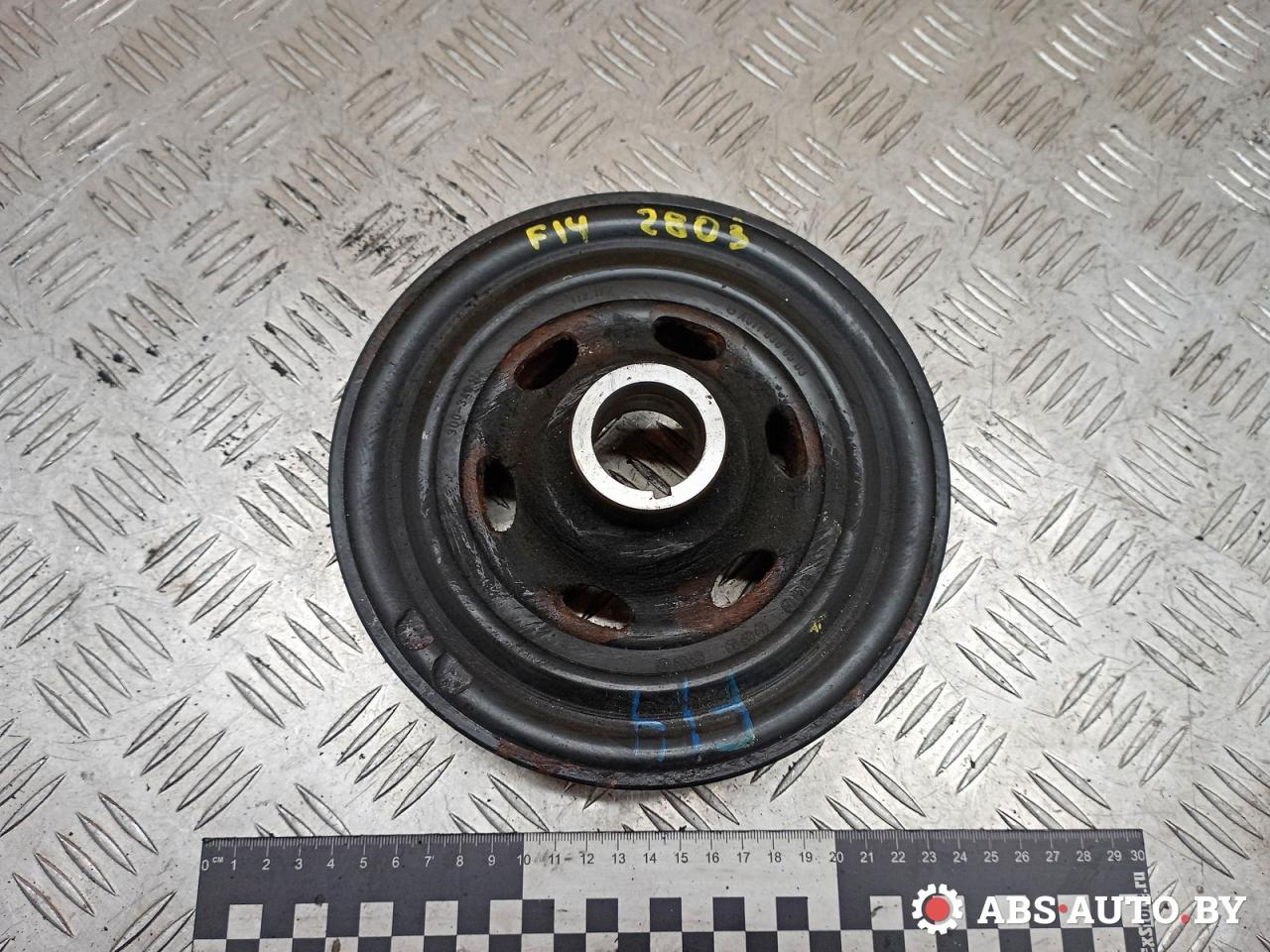 шкив коленвала Mercedes-Benz Vito W639 2005, 2.2 л., OM 646.982, дизель, МКПП, микроавтобус, A6110300103, A6110300203, A6110300503, A6460300903, 6110300103, 6110300203, 6110300503, 6460300903, GPZ1141TB, GPZ1141VD, 544014210 - фото №1