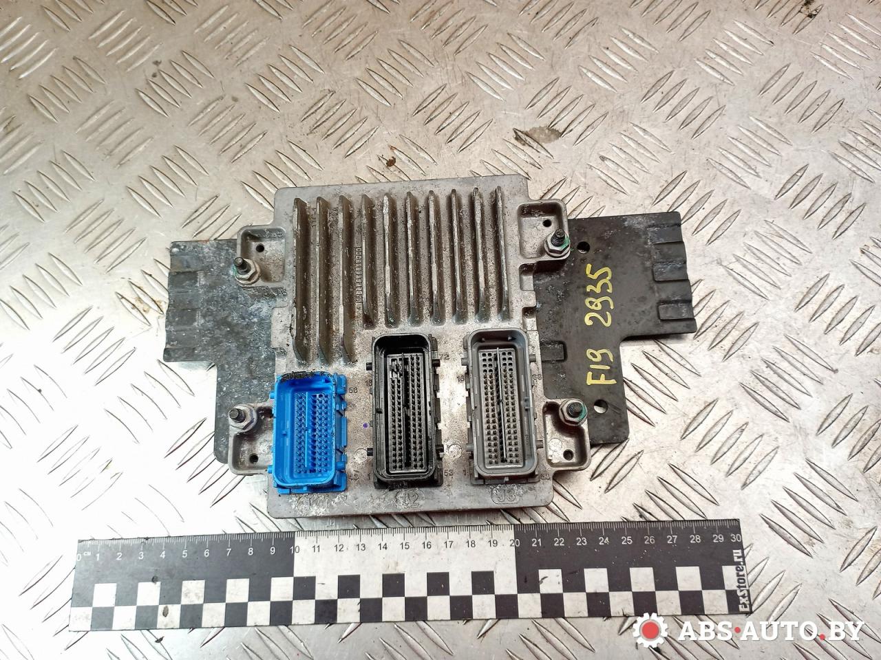 блок управления двигателем Opel Mokka 1 поколение 2015, 1.6 л., B 16 XER, бензин, МКПП, 12668868 - фото №1