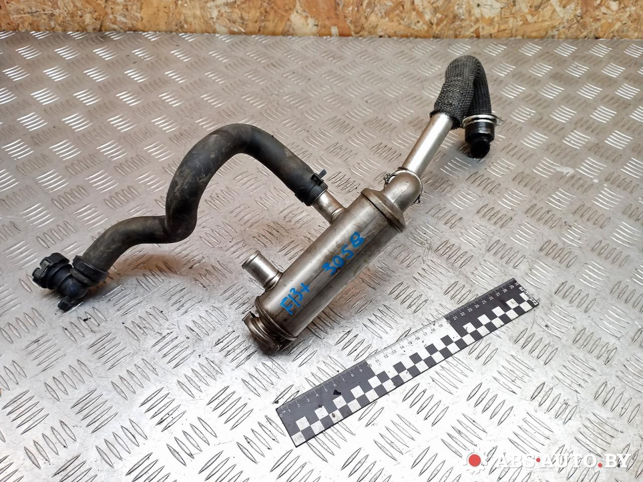 охладитель EGR / Радиатор EGR Peugeot 308 T7 2010, 1.6 л., 9HY (DV6TED4), дизель, МКПП, черный, хетчбэк 5 дв., 9646762280, 9672880080, VP1U3H9P445BA, 79989D, 161863, 1332087, 1473370, 1497378, 3M5Q9F464BA, 3M5Q9F464BB, 3M5Q9F464BC, 135988, Y60520304, Y60520304A, Y60520304B, 11717804953, 31259251 - фото №1