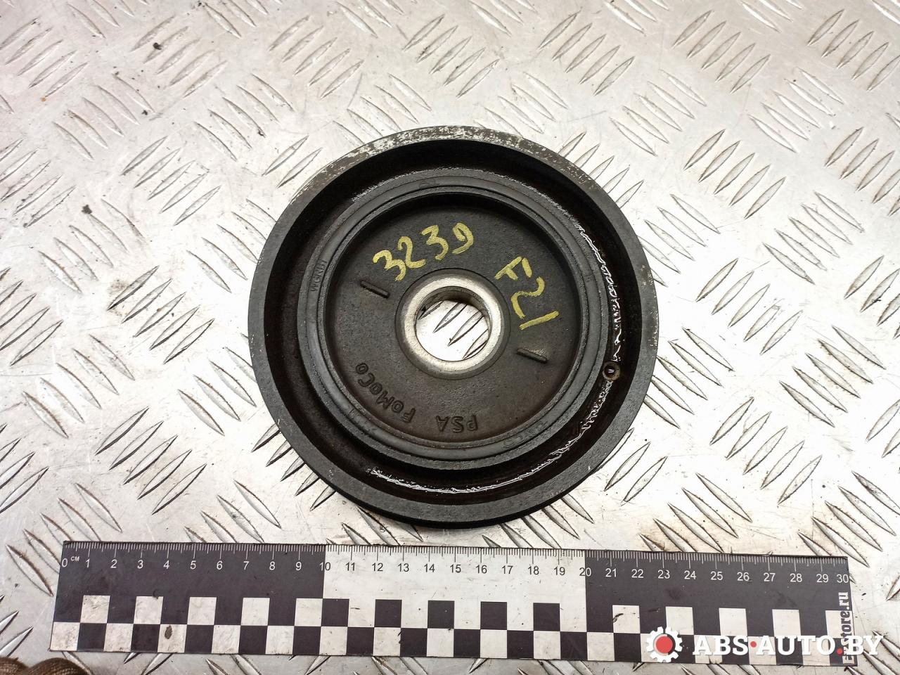 шкив коленвала Citroen C5 2 поколение 2009, 2.2 л., дизель, МКПП, универсал - фото №1