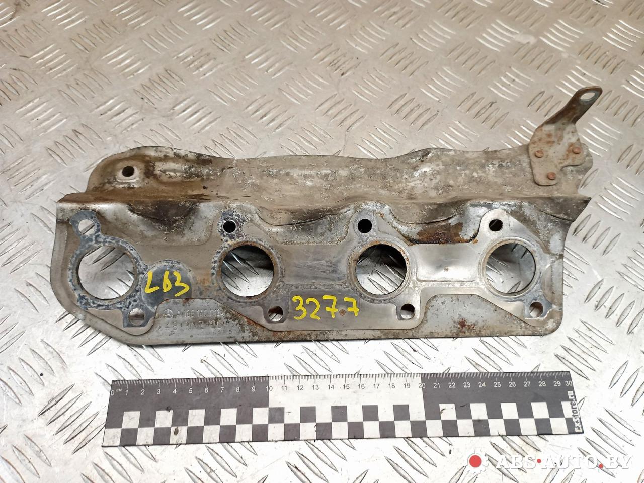 Прокладка выпускного коллектора Mercedes-Benz A W168 1 поколение (1997-2001) 2001, 1.4 л., бензин, АКПП, хетчбэк 5 дв., A1661400134 - фото №1