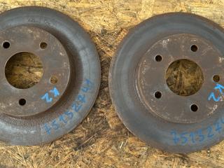 диск тормозной задний Nissan Primera P12 2003, 2.2 л., дизель, МКПП, универсал, 432064U103, 432064U102, 432064U101, 432064U100