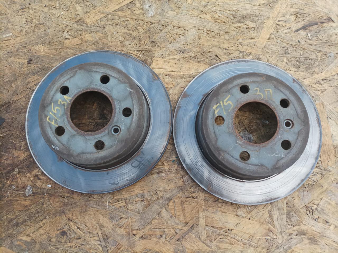 диск тормозной задний Mercedes-Benz B-Класс W245 2008, 2.0 л., OM 640.941, дизель, АКПП - фото №1