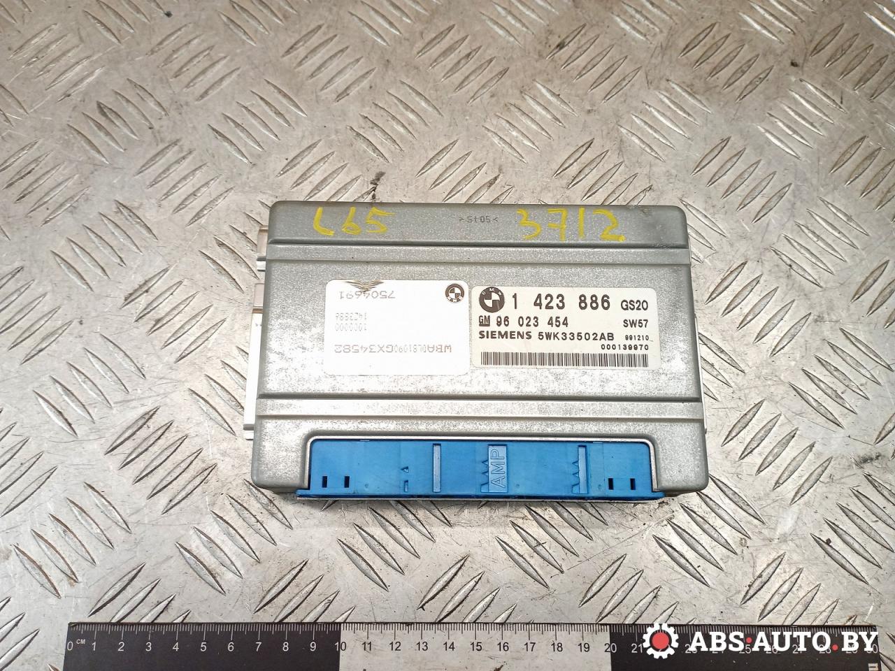 блок управления АКПП BMW 5 серия E39 1999, 3.0 л., M57 D30 (306D1), дизель, АКПП, 1423886, 96023454, 7504691 - фото №1